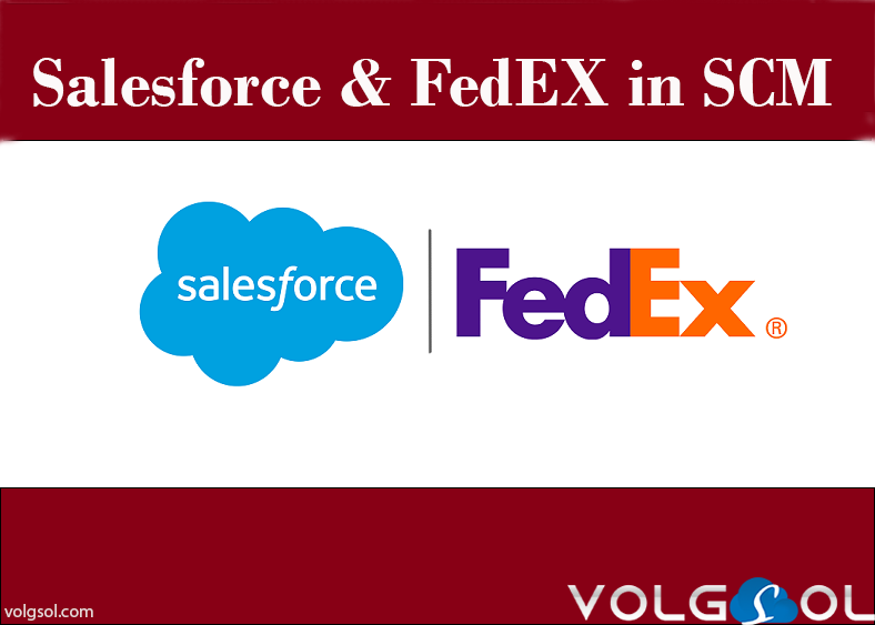 Salesforce and FedEx in SCM by Volgsol